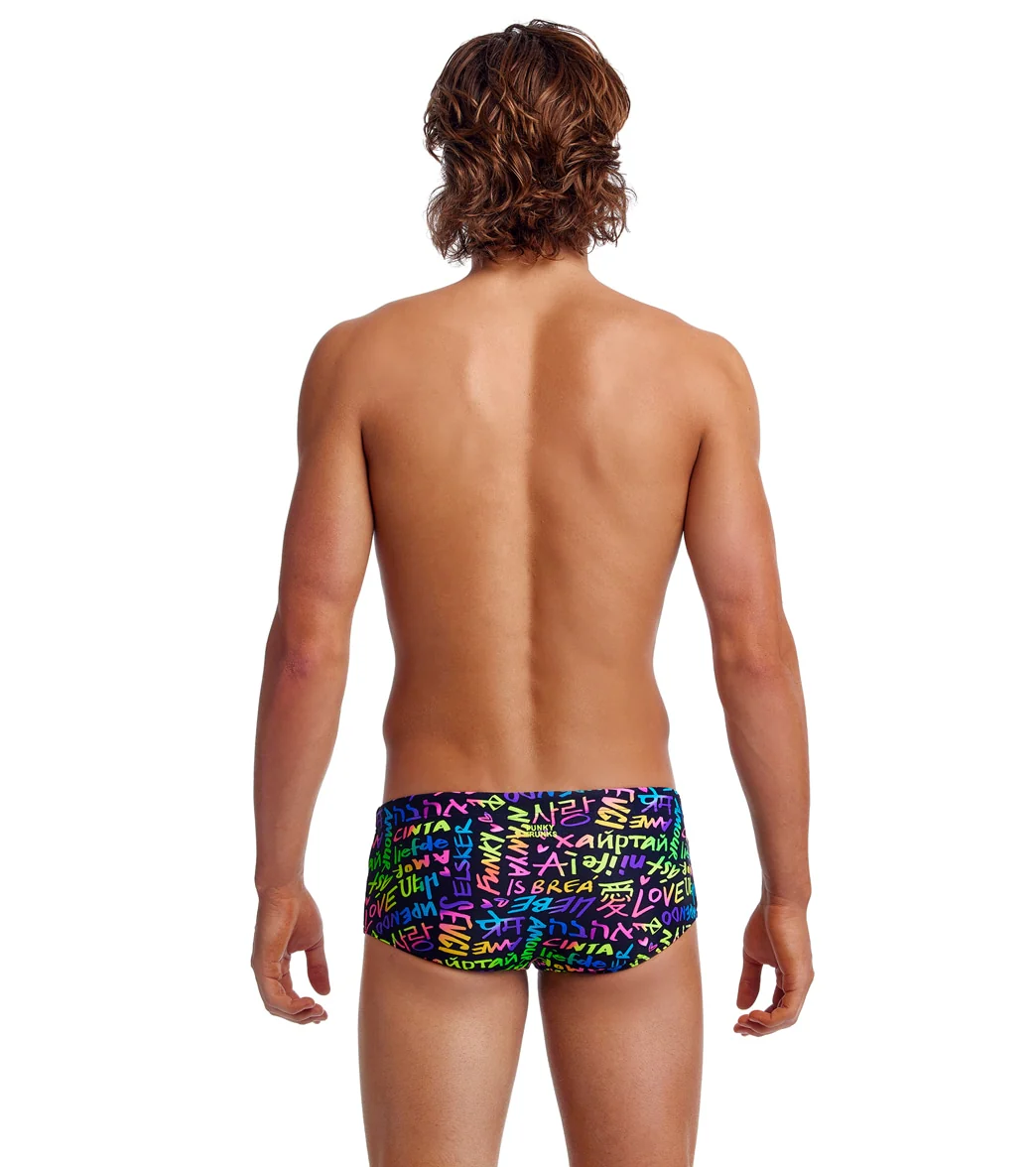Funky Trunks Men's Love Funky Sidewinder Square Leg Swimsuit - Image 3