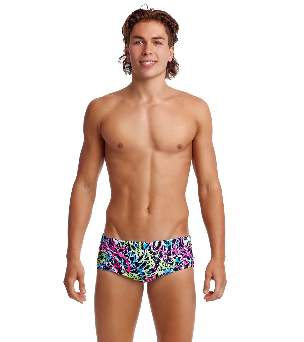 Funky Trunks Men's Messed Up Sidewinder Square Leg Swimsuit - Image 9