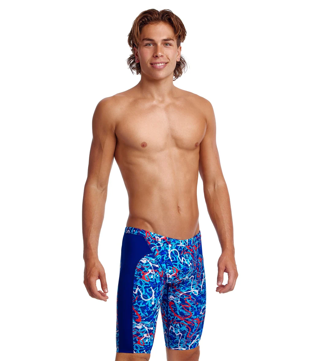 Funky Trunks Men's Mr Squiggle Jammer Swimsuit - Image 2