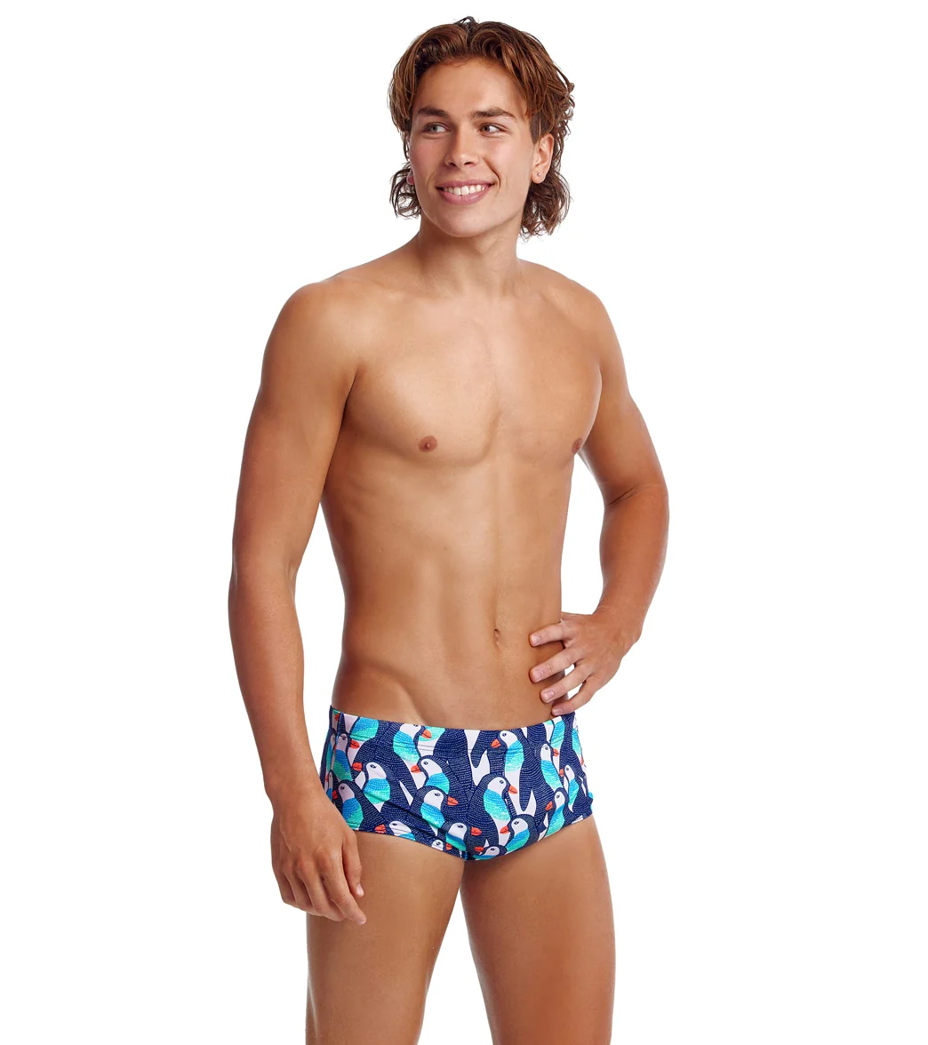 Funky Trunks Men's Pengoo Parade Sidewinder Square Leg Swimsuit - Image 2
