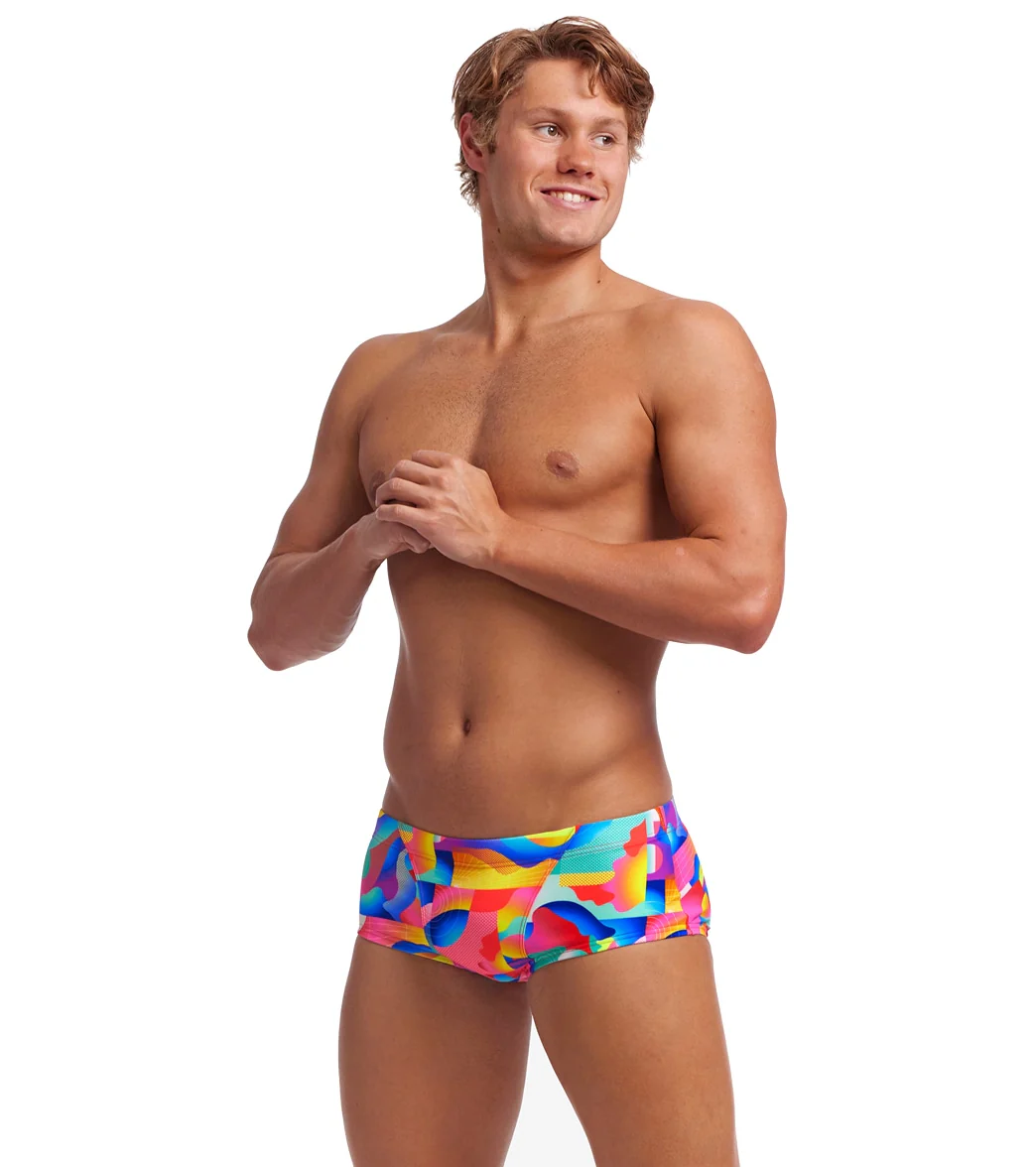Funky Trunks Men's Radar Rage Classic Trunk Square Leg Swimsuit - Image 2