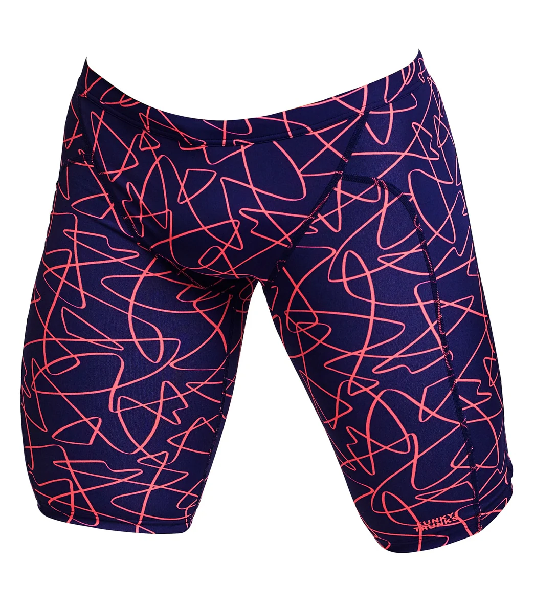 Funky Trunks Men's Serial Texta Jammer Swimsuit - Image 4