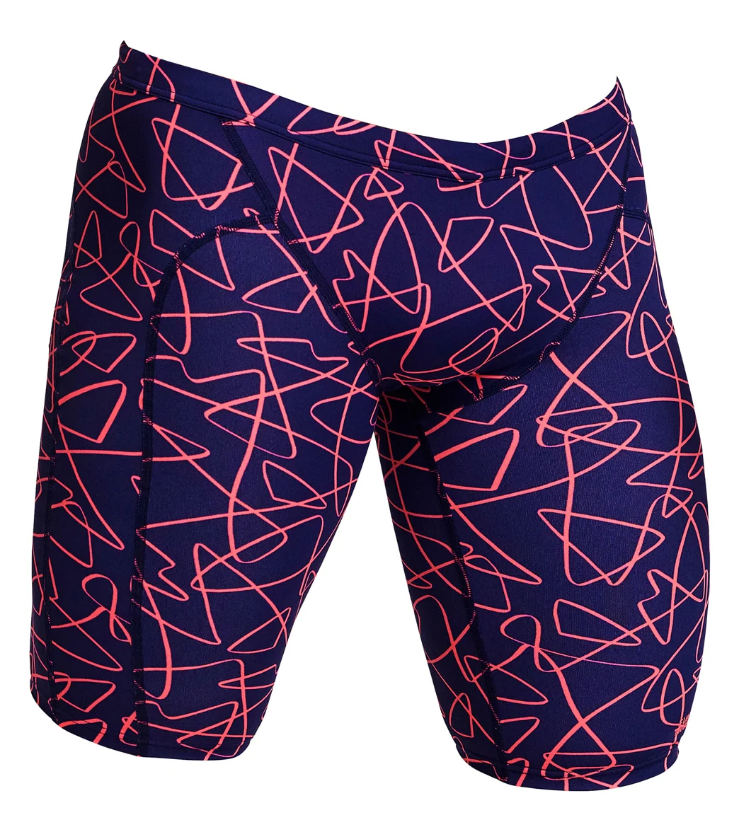 Funky Trunks Men's Serial Texta Jammer Swimsuit - Image 5