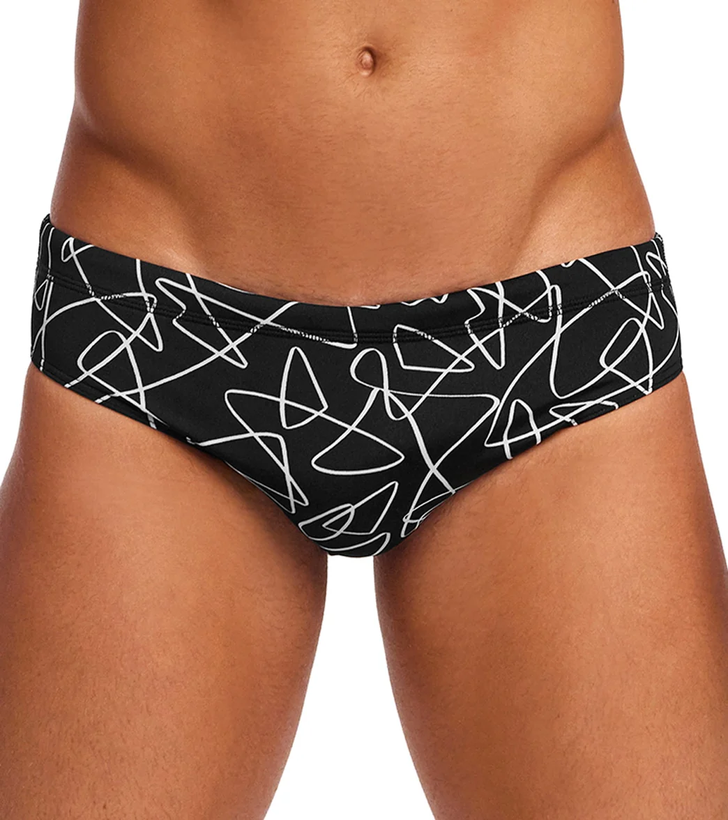 Funky Trunks Men's Texta Mess Classic Brief Swimsuit - Image 7