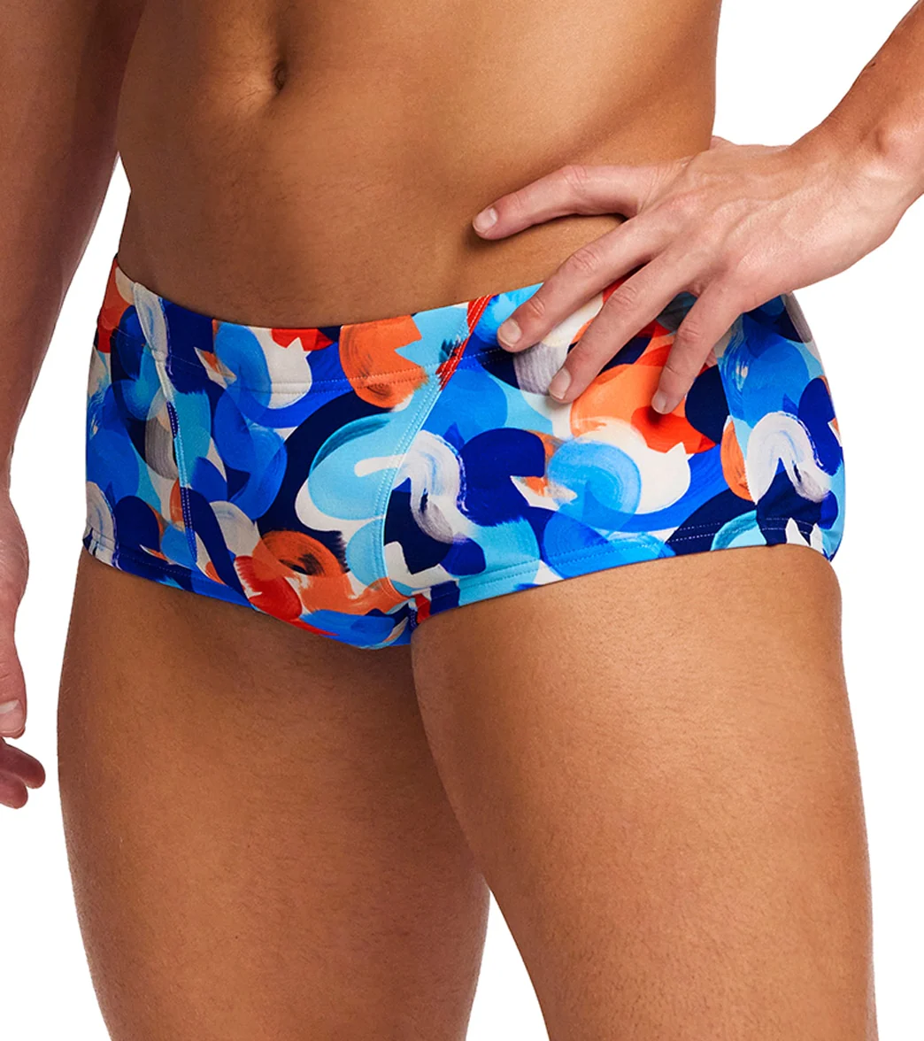 Funky Trunks Men's Wet Pain Classic Trunk Square Leg Swimsuit - Image 2