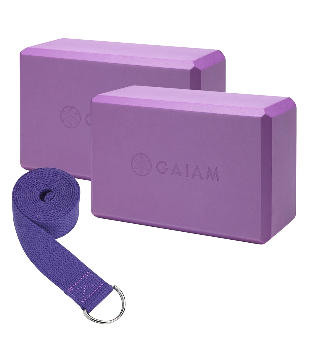 Gaiam 2 Block/Strap Combo - Image 8