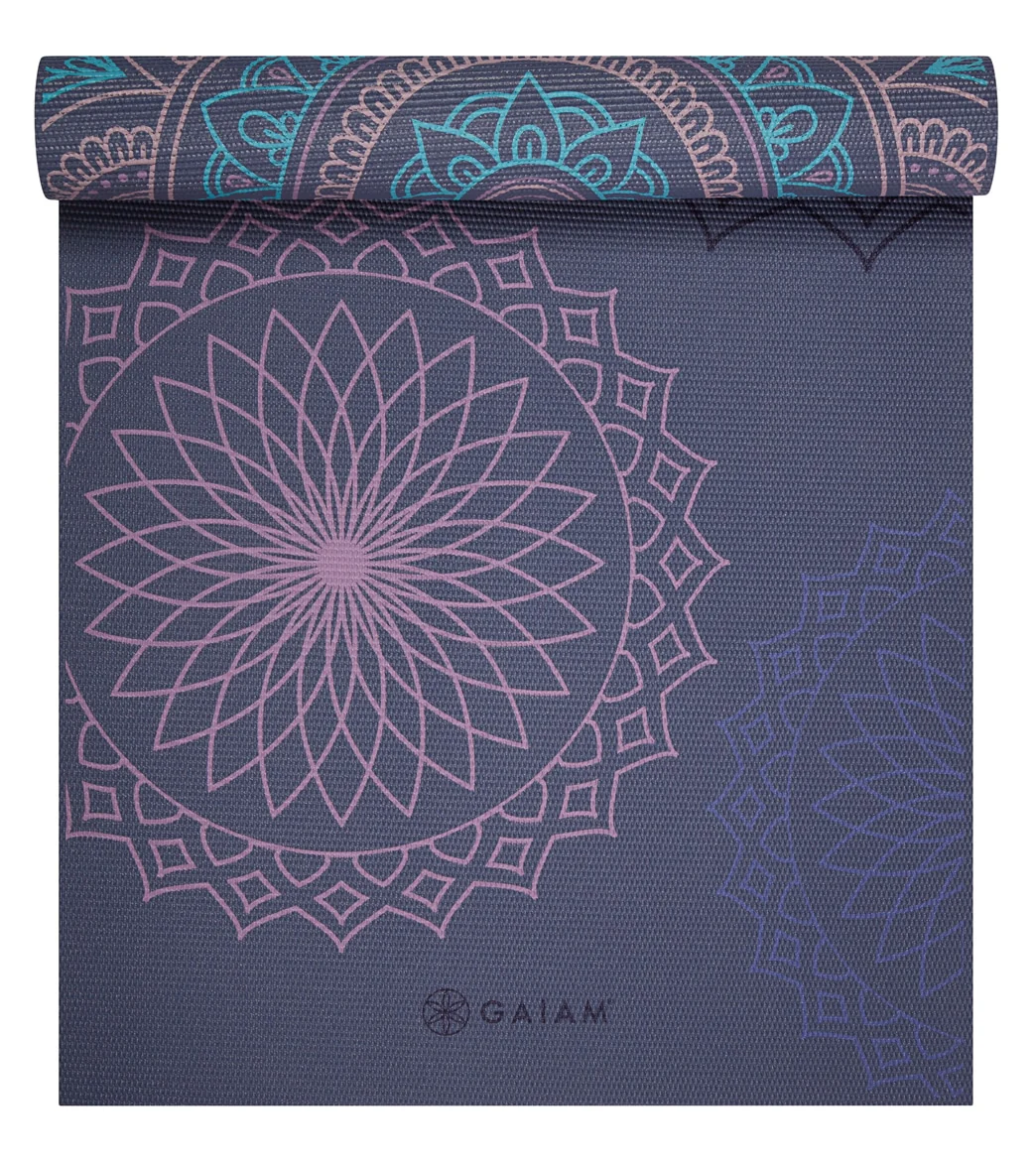 Gaiam 6mm Premium Reversible Yoga Mat - Image 4