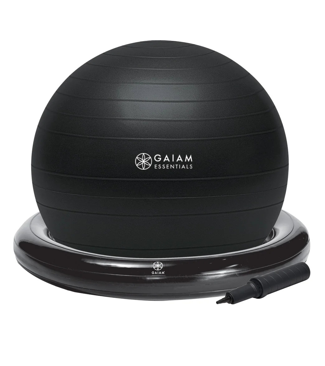 Gaiam Balance Ball & Base Kit - Image 7