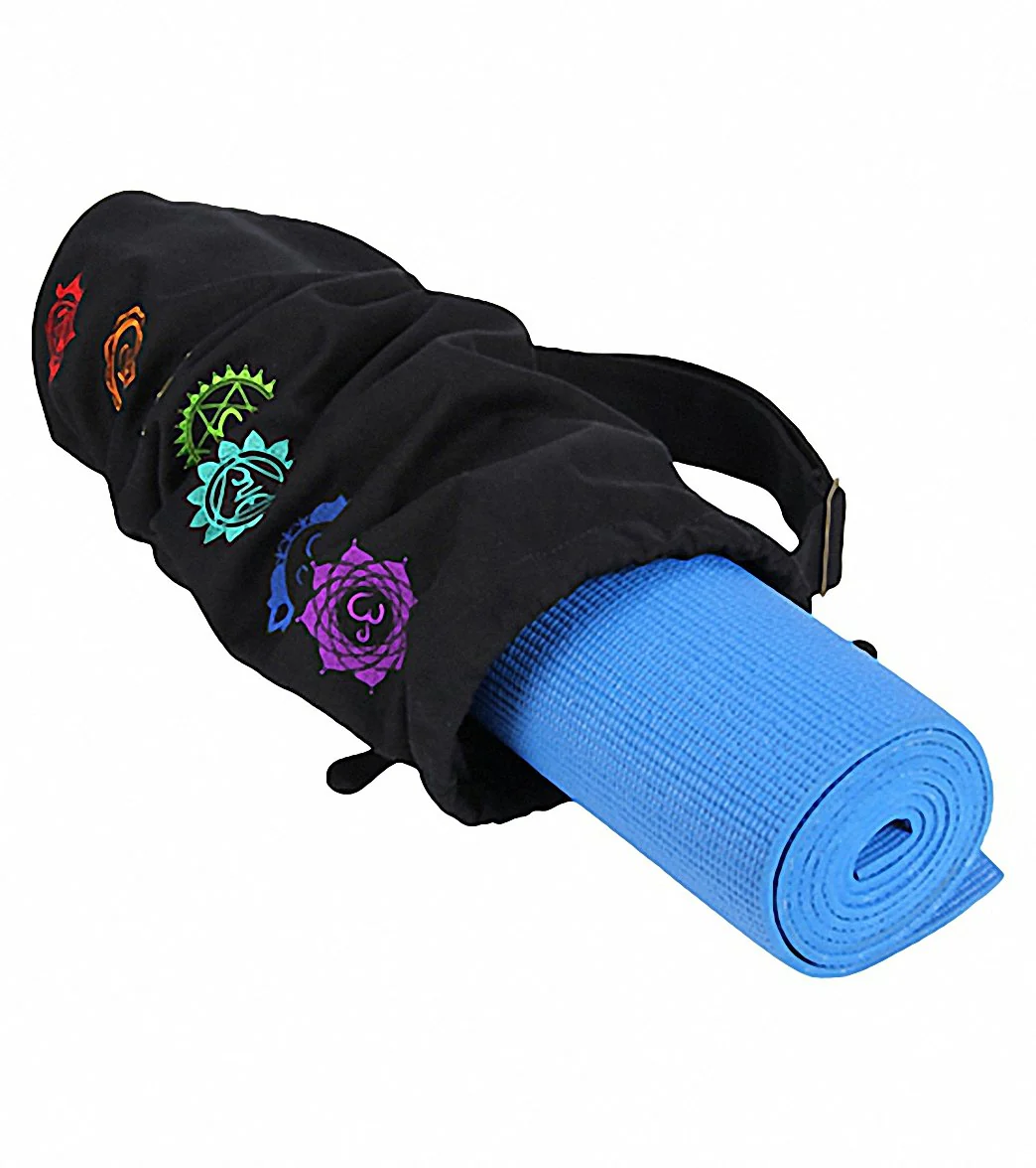 Gaiam Chakra Embroidered Yoga Mat Bag - Image 7