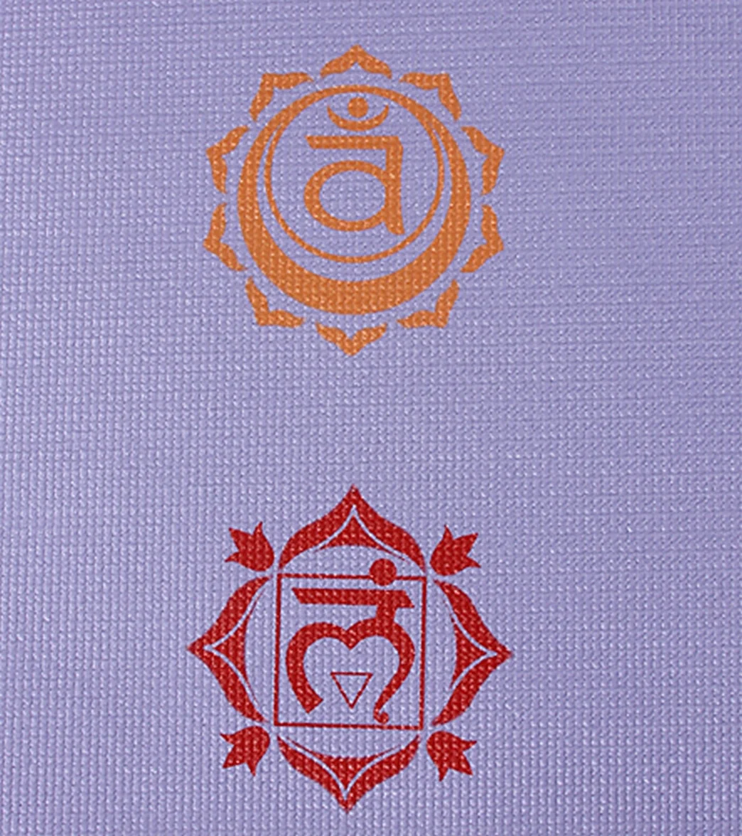 Gaiam Chakra Yoga Mat 68" 3mm - Image 4