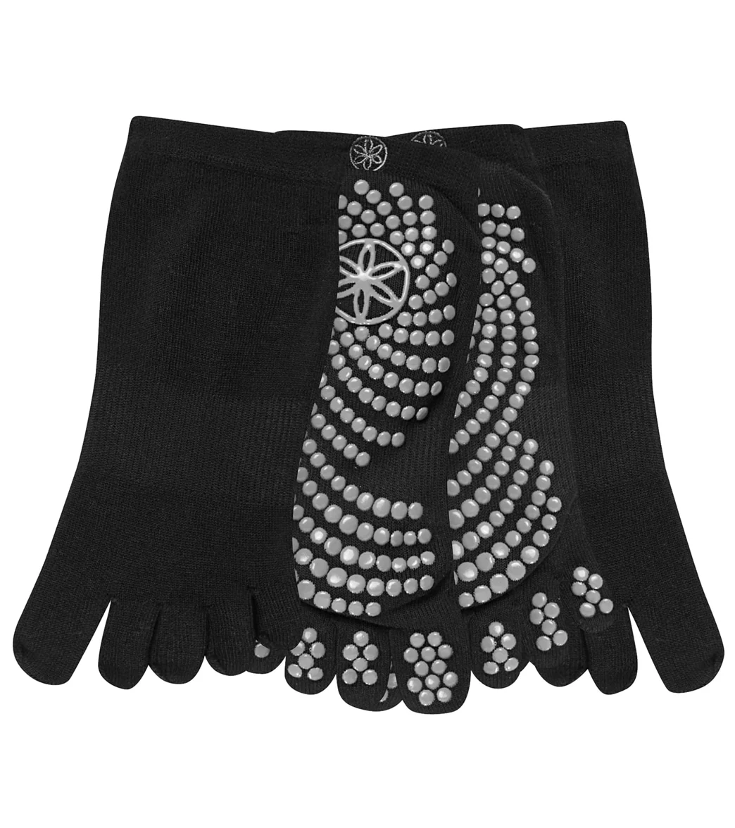 Gaiam Grippy Yoga Socks  (2 Pack) - Image 23