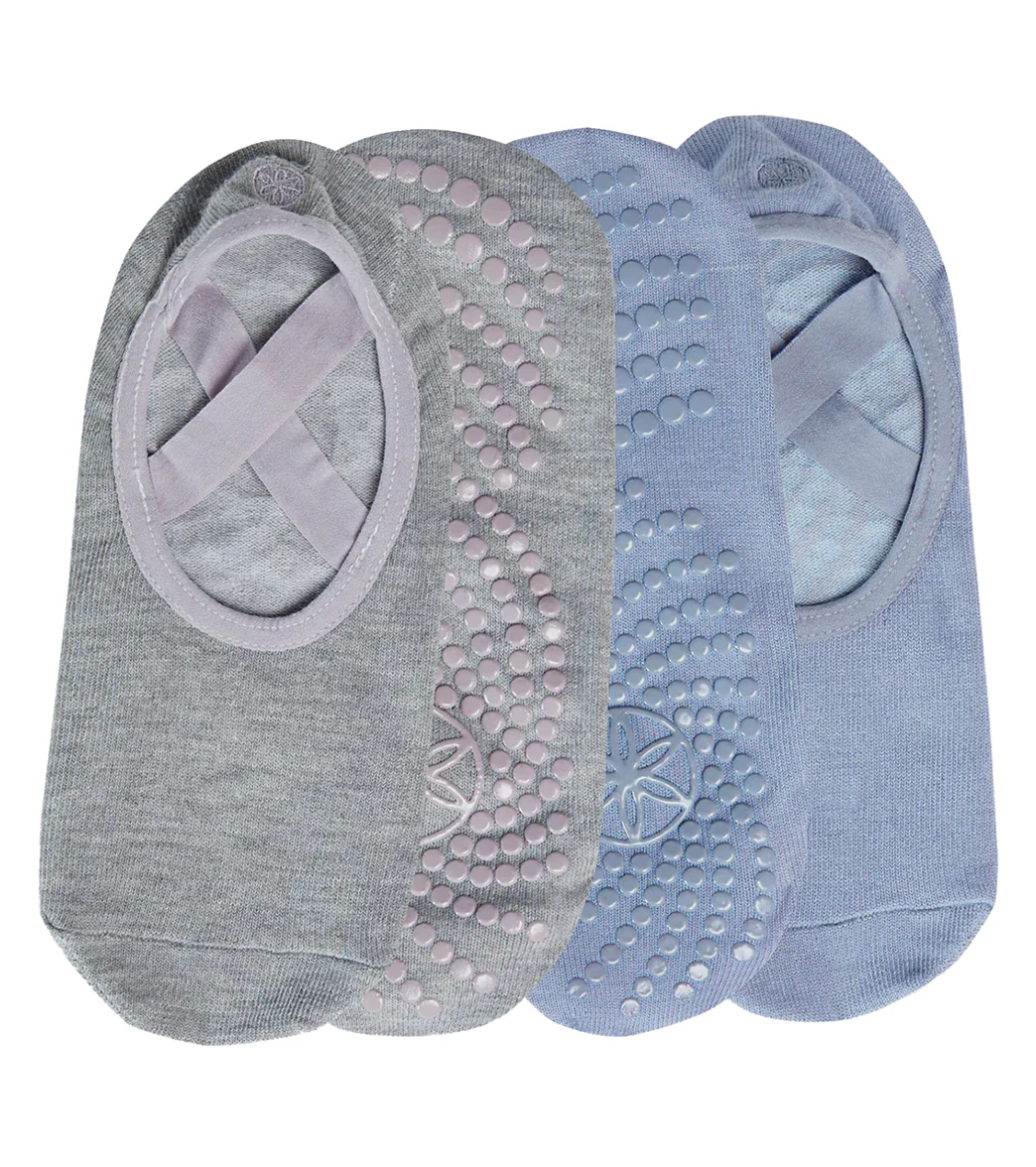 Gaiam Grippy Yoga Socks  (2 Pack) - Image 4