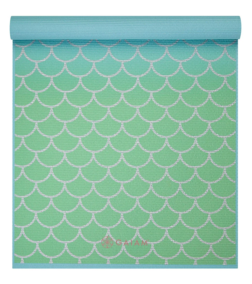 Gaiam Kid's Mermaid Yoga Mat - Image 3