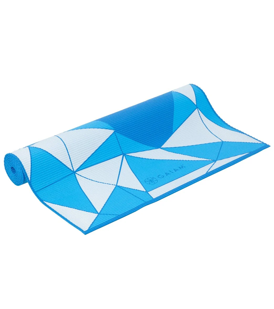 Gaiam Kids Yoga Mat Blue Rocket 60" 3mm - Image 2