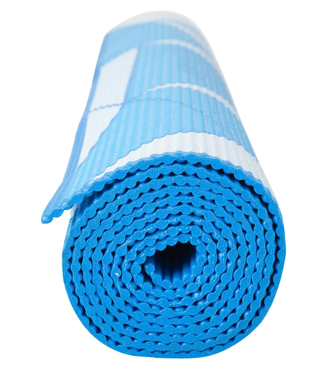 Gaiam Kids Yoga Mat Blue Rocket 60" 3mm - Image 3
