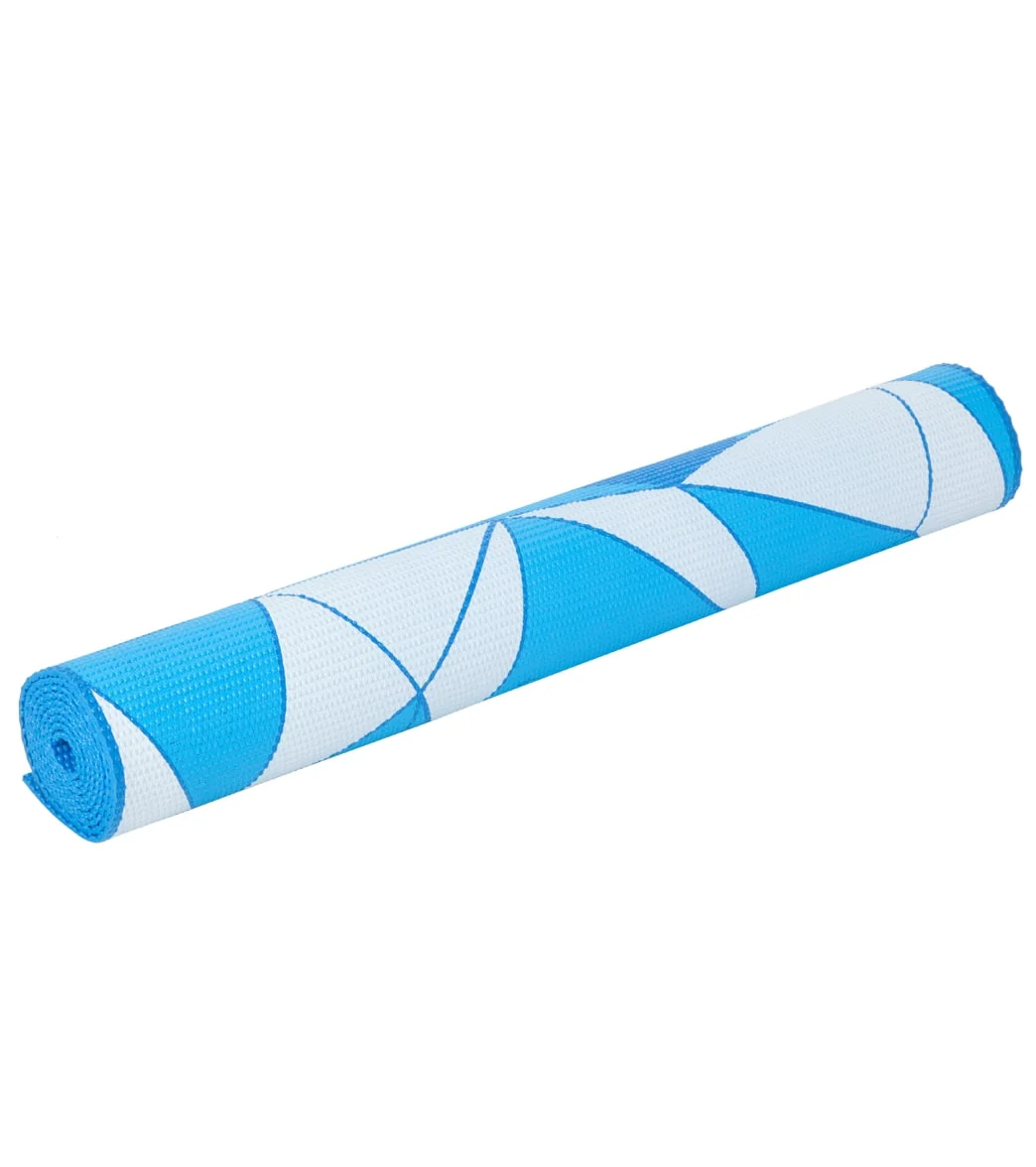 Gaiam Kids Yoga Mat Blue Rocket 60" 3mm - Image 4