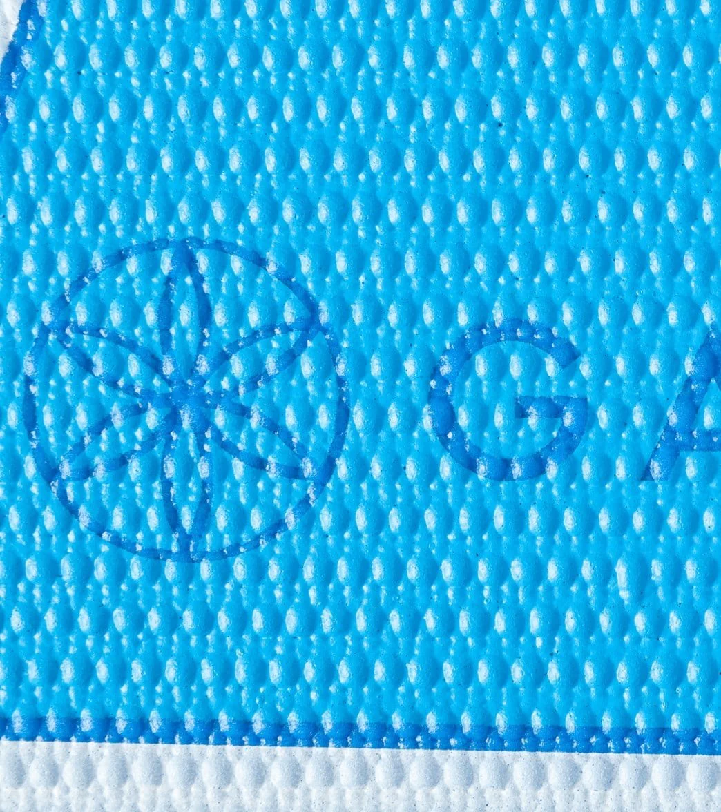 Gaiam Kids Yoga Mat Blue Rocket 60" 3mm - Image 5