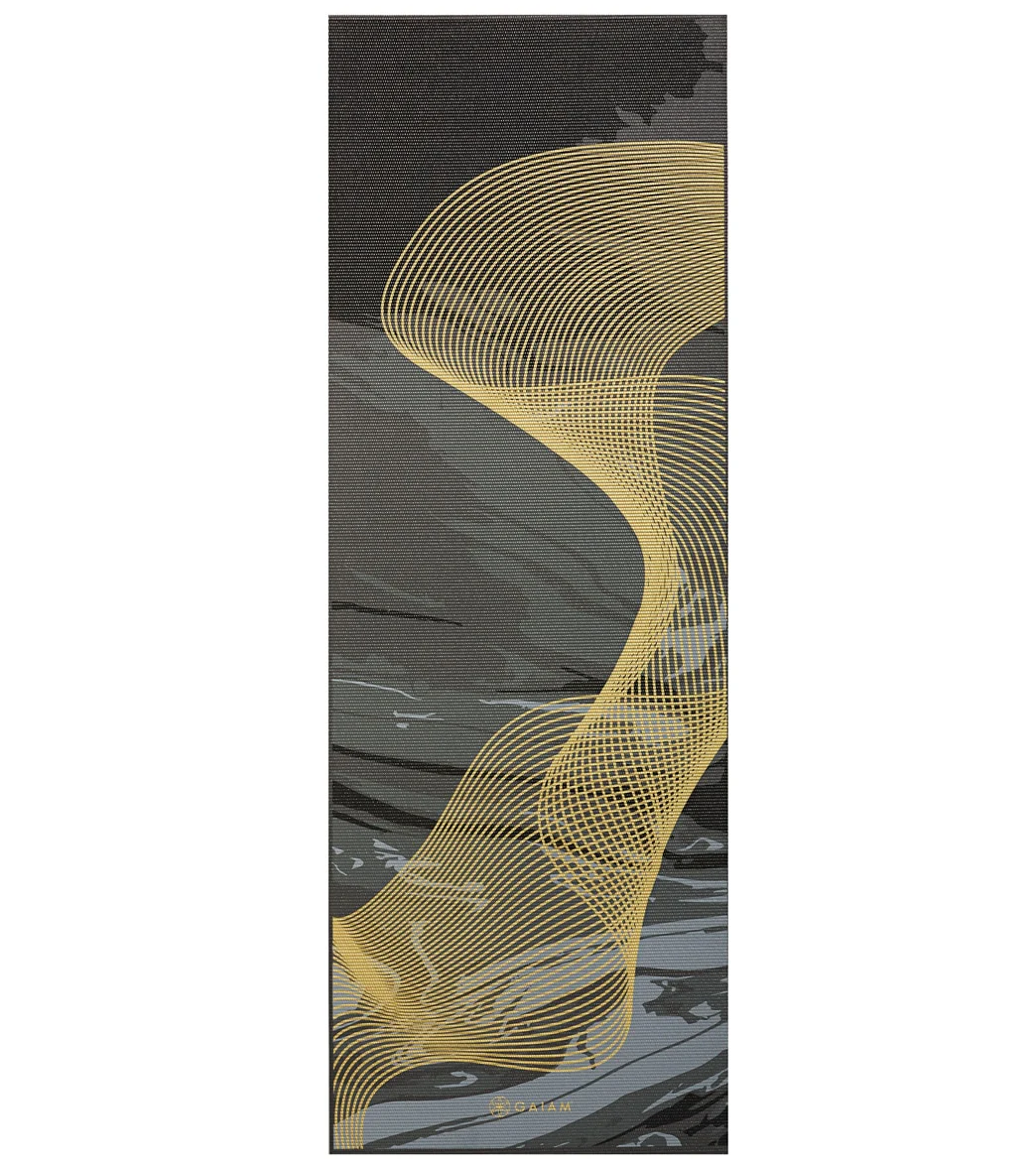 Gaiam Metallic Yoga Mat 6mm - Image 9