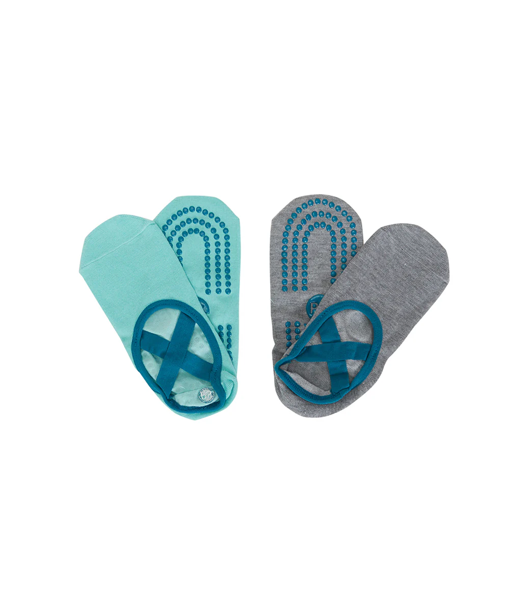 Gaiam Popsugar Yoga Grip Socks 2 Pack - Image 14