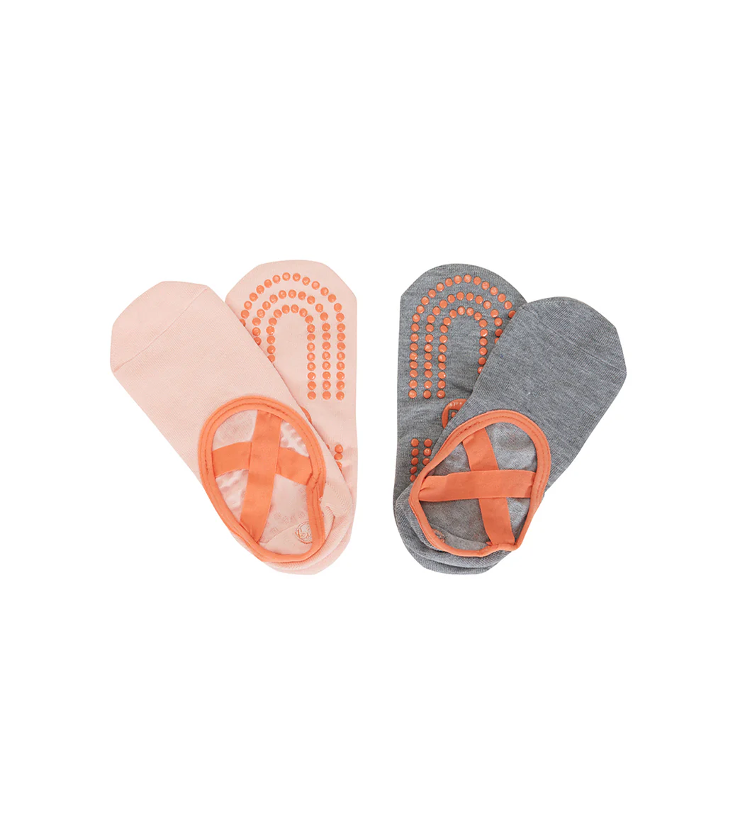 Gaiam Popsugar Yoga Grip Socks 2 Pack - Image 3