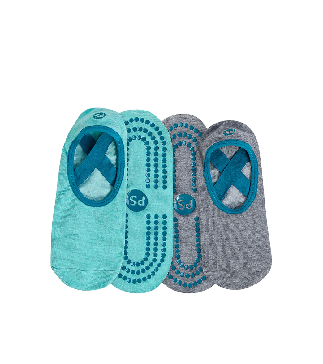 Gaiam Popsugar Yoga Grip Socks 2 Pack - Image 5