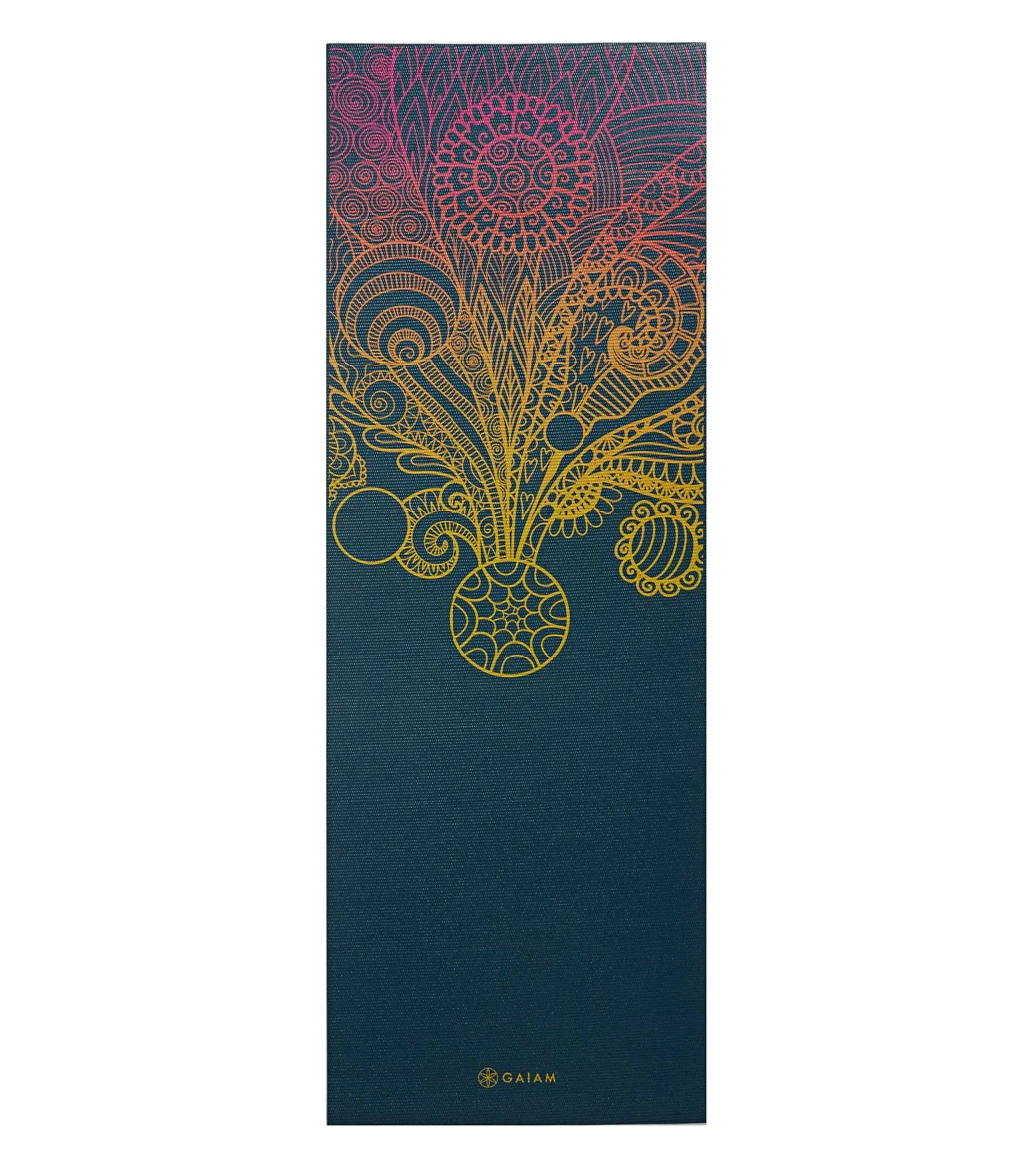 Gaiam Vivid Zest Classic Yoga Mat 68" 4mm - Image 6