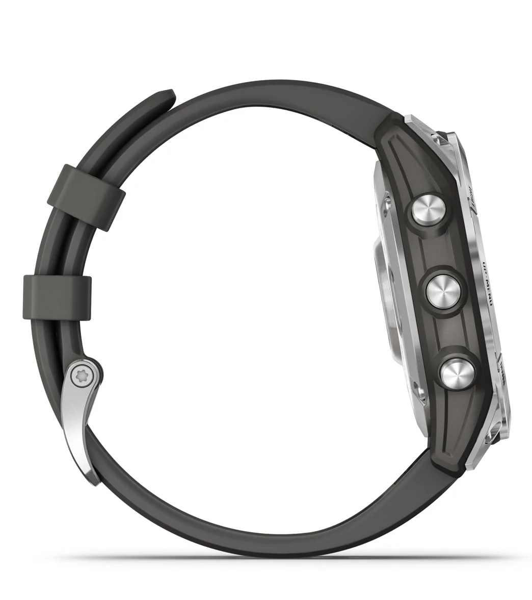 Garmin Fenix 7 Silver/Graphite Band - Image 5
