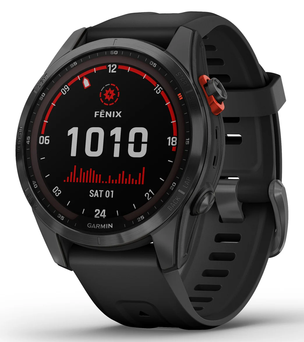 Garmin Fenix 7S Solar Slate Gray/Black Band - Image 13