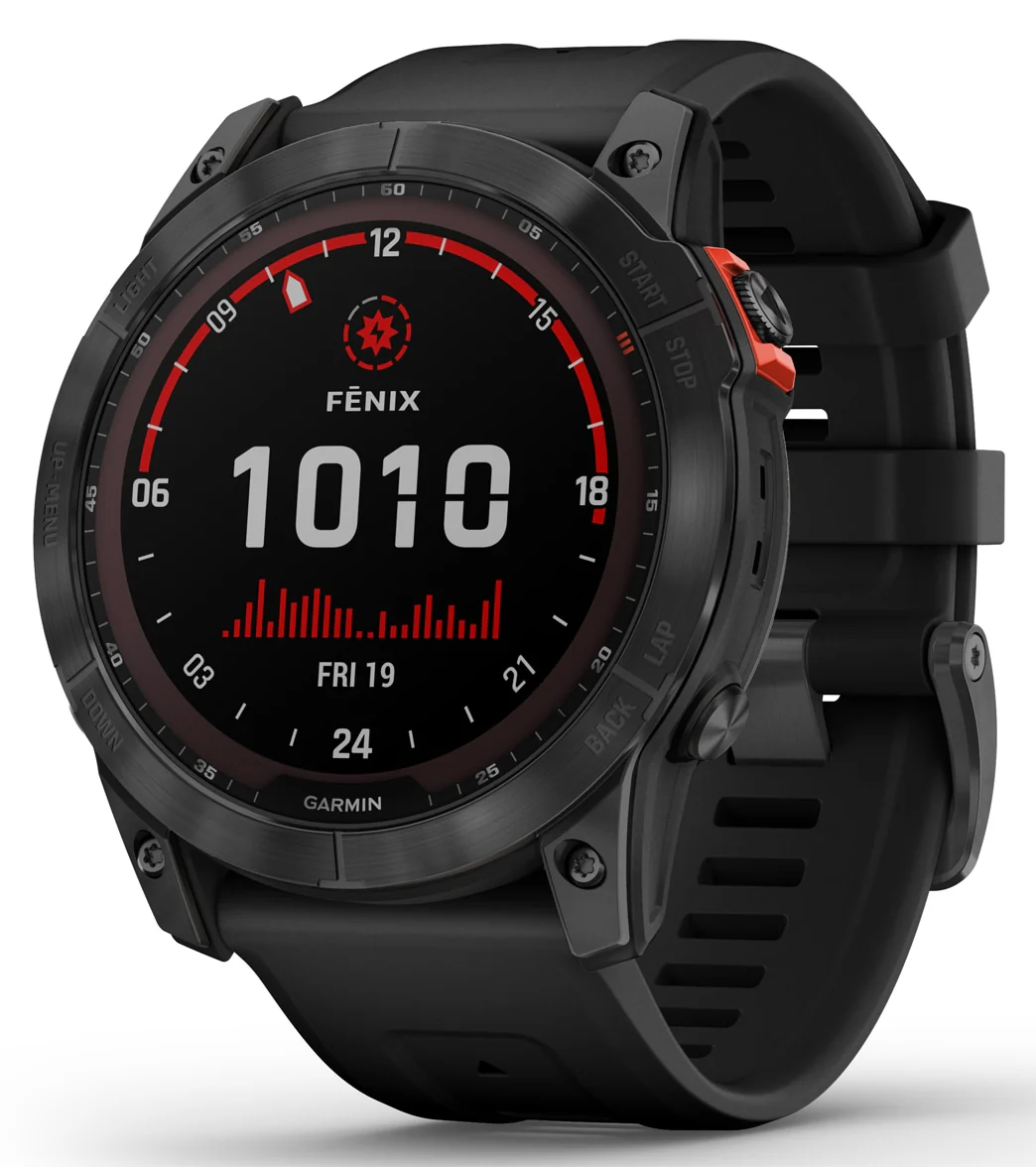Garmin Fenix 7X Solar Slate Gray/Black Band - Image 13