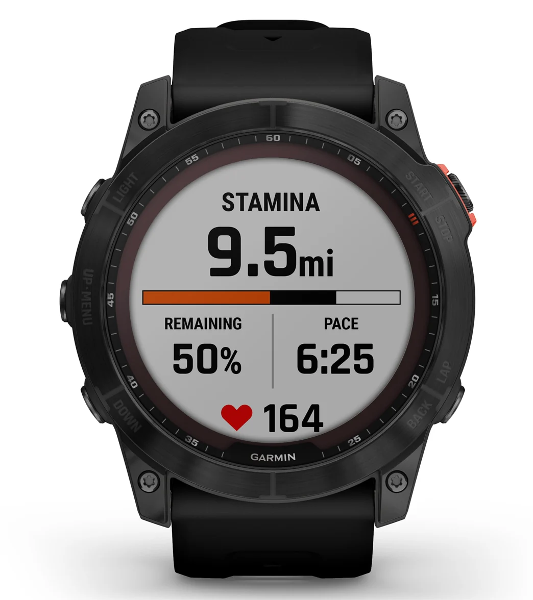 Garmin Fenix 7X Solar Slate Gray/Black Band - Image 4