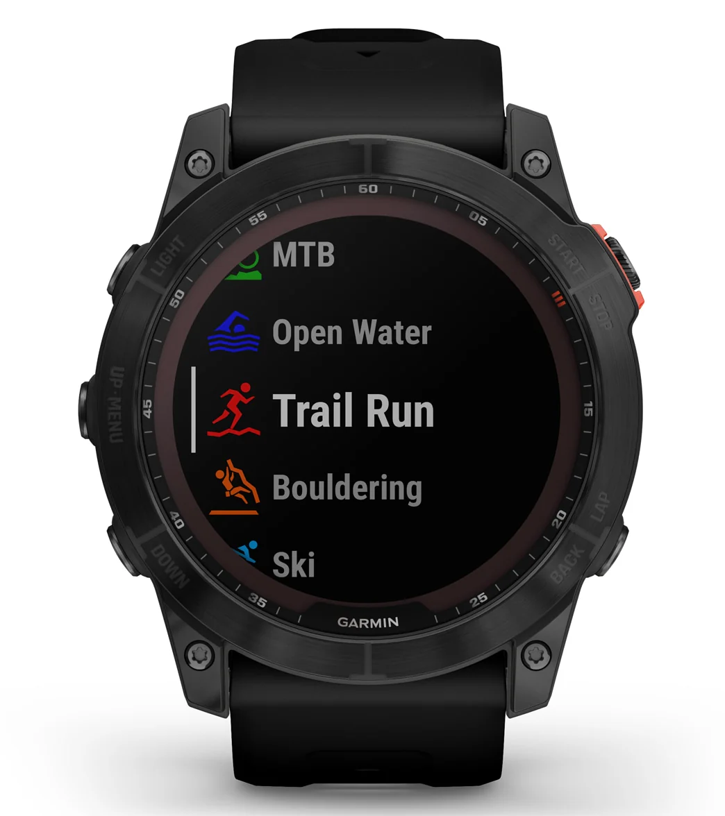 Garmin Fenix 7X Solar Slate Gray/Black Band - Image 7