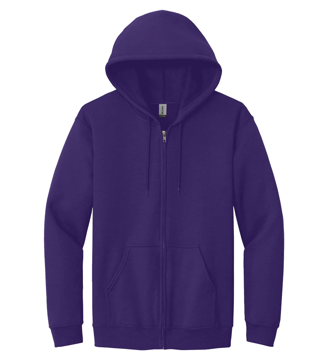 Gildan Unisex Heavy Blend Full-Zip Hooded Sweatshirt - Image 129