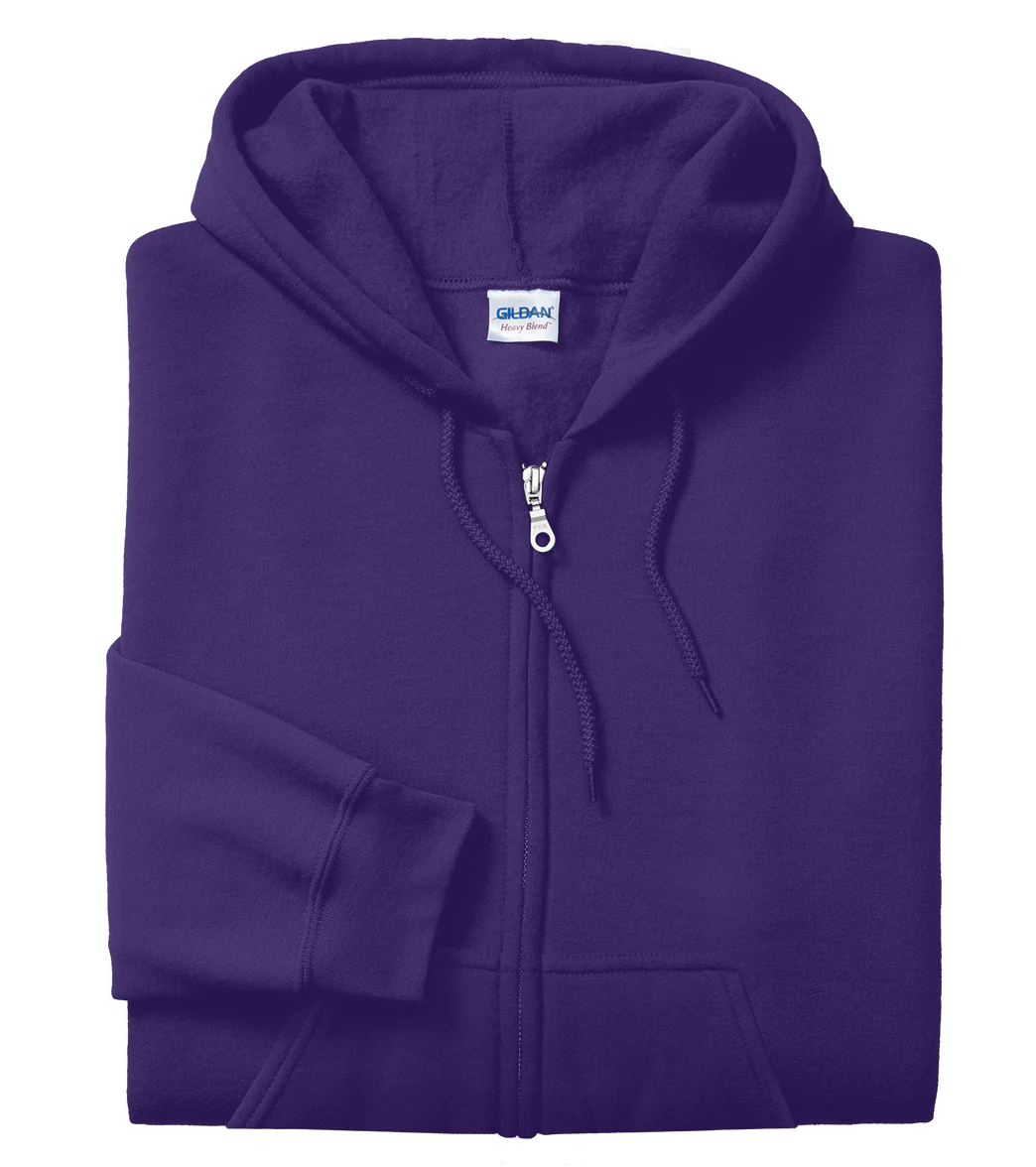 Gildan Unisex Heavy Blend Full-Zip Hooded Sweatshirt - Image 131