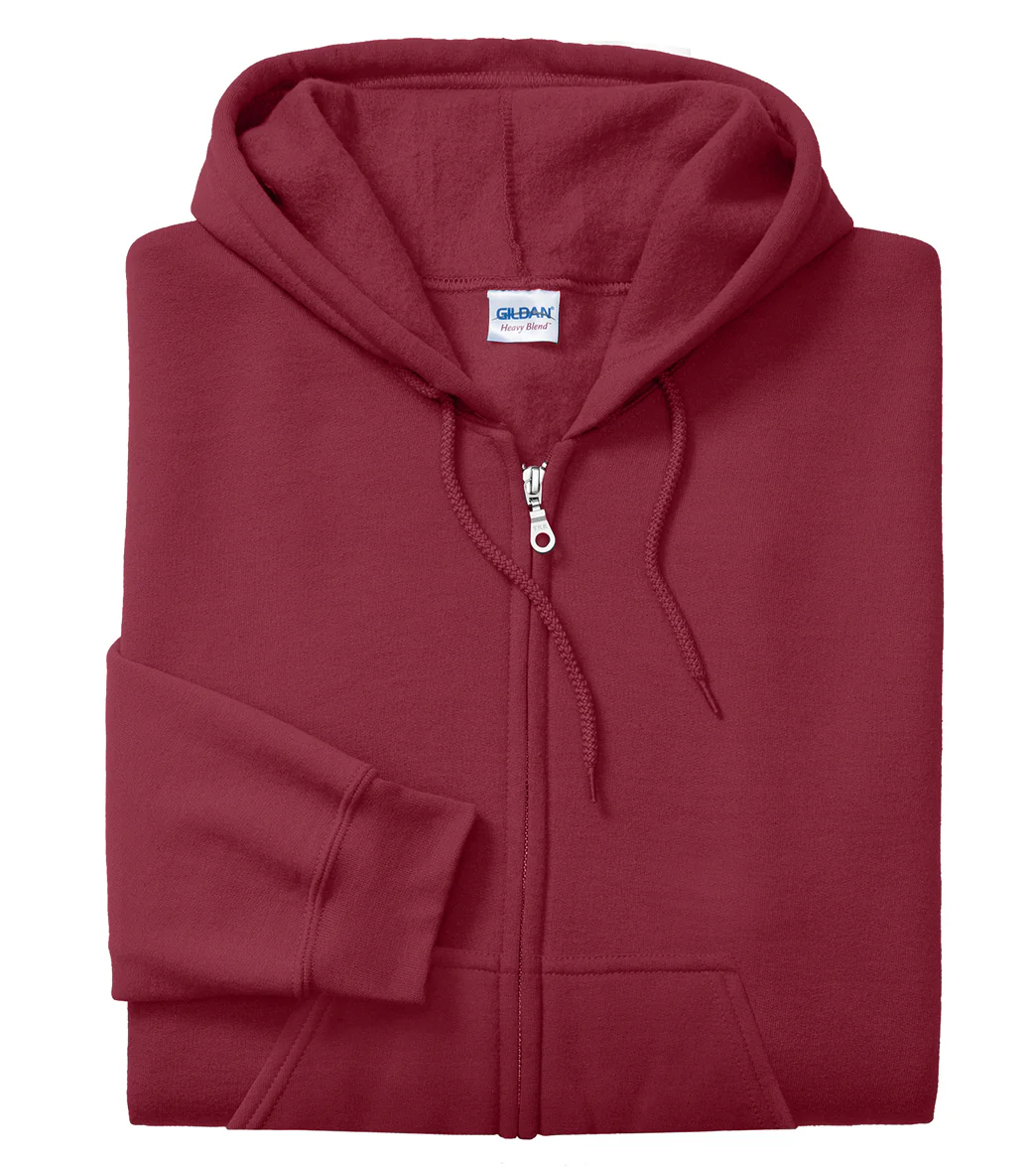 Gildan Unisex Heavy Blend Full-Zip Hooded Sweatshirt - Image 35