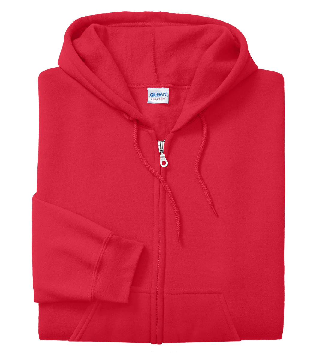 Gildan Unisex Heavy Blend Full-Zip Hooded Sweatshirt - Image 91