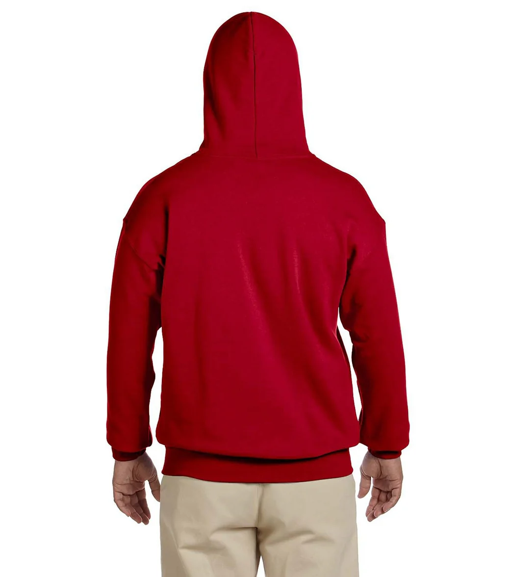 Gildan Unisex Heavy Blend Hoodie Antique Cherry Red - Image 3