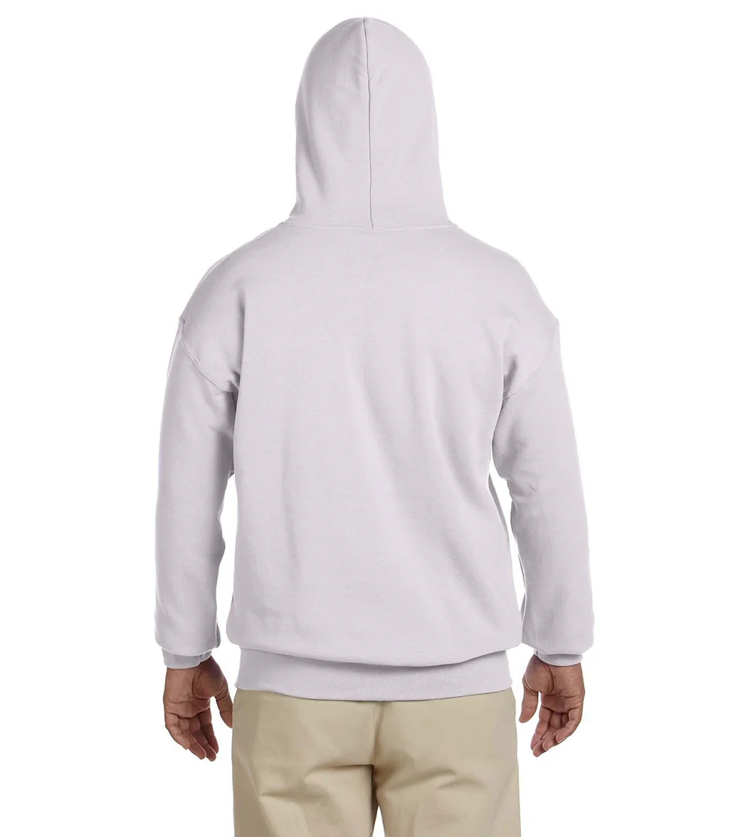 Gildan Unisex Heavy Blend Hoodie Ash - Image 3