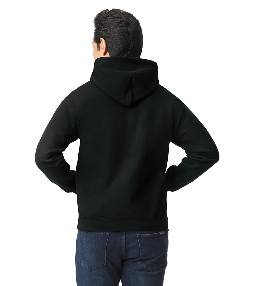 Gildan Unisex Heavy Blend Hoodie Black - Image 3