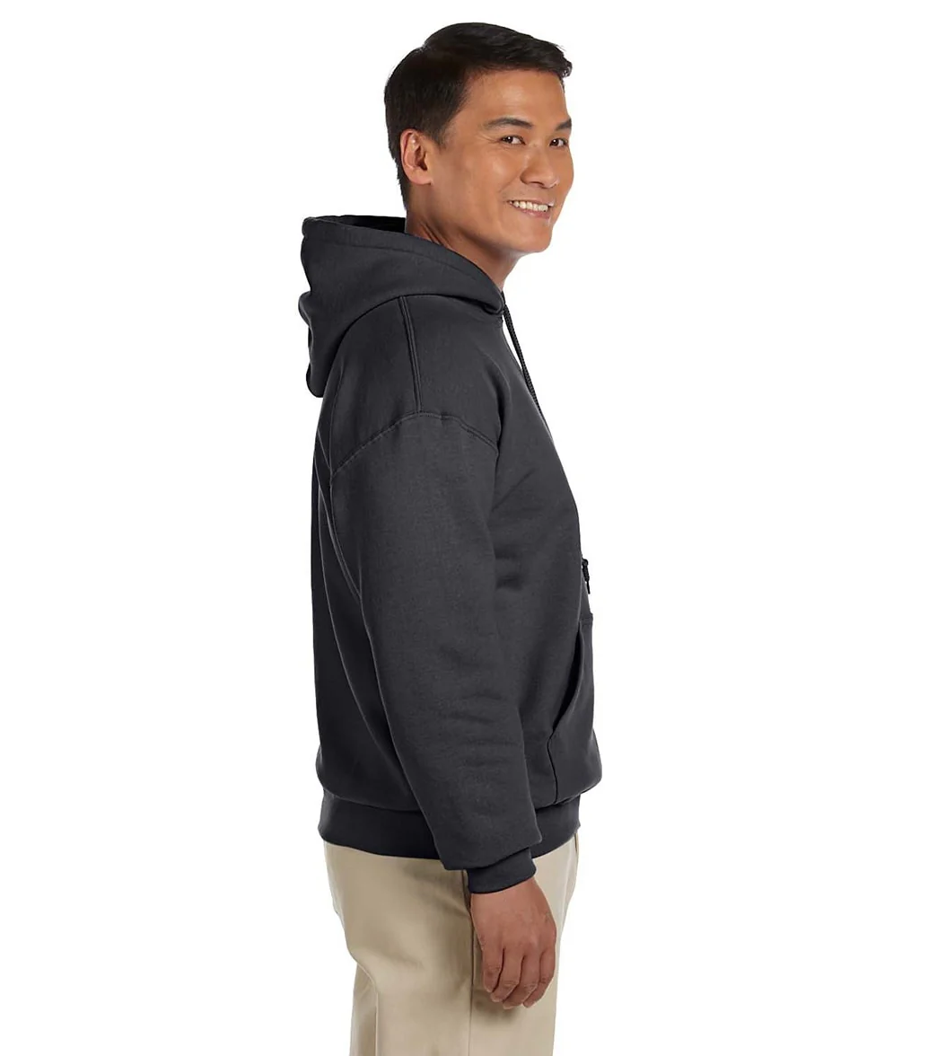 Gildan Unisex Heavy Blend Hoodie Charcoal - Image 2