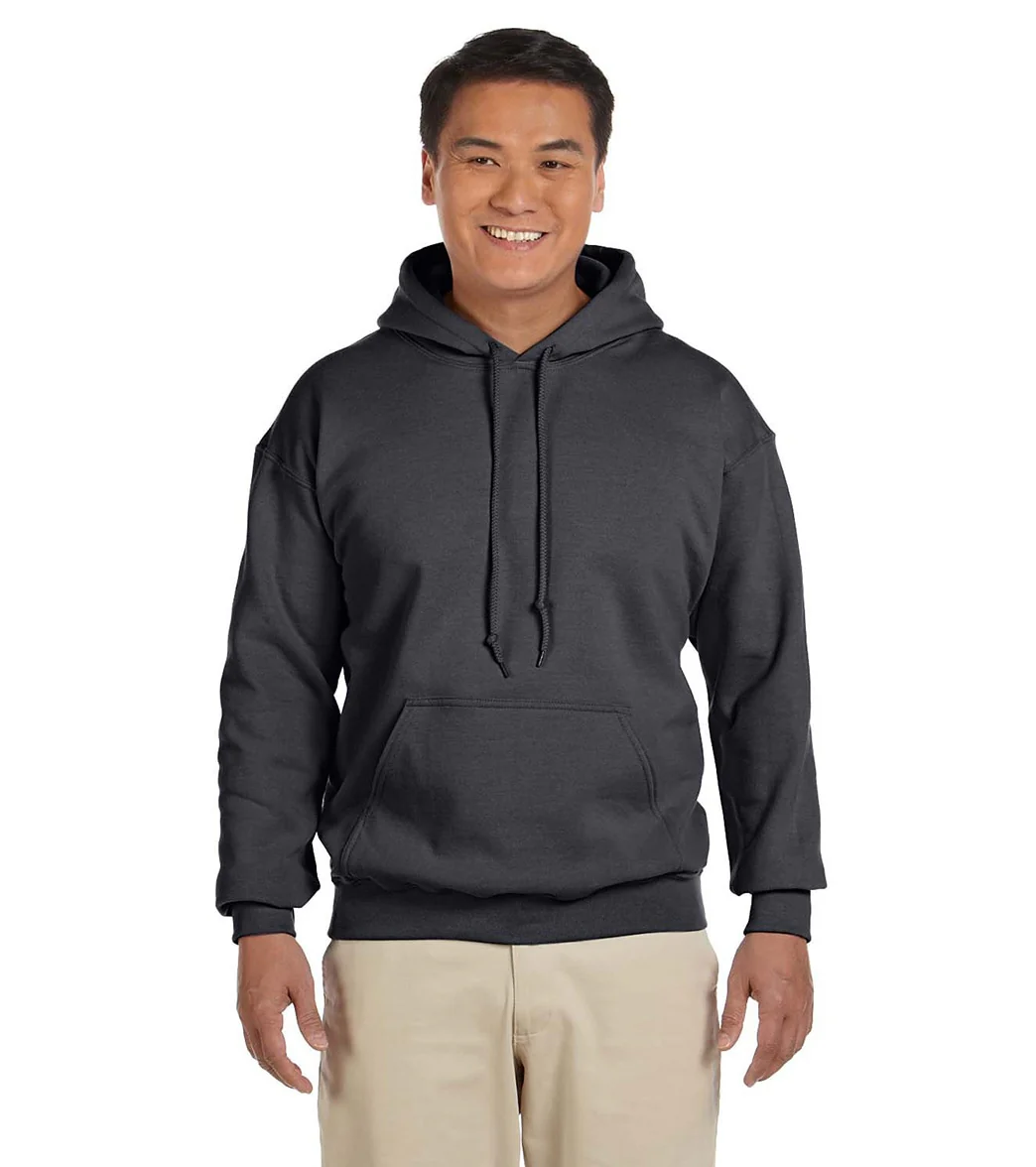 Gildan Unisex Heavy Blend Hoodie Charcoal - Image 5
