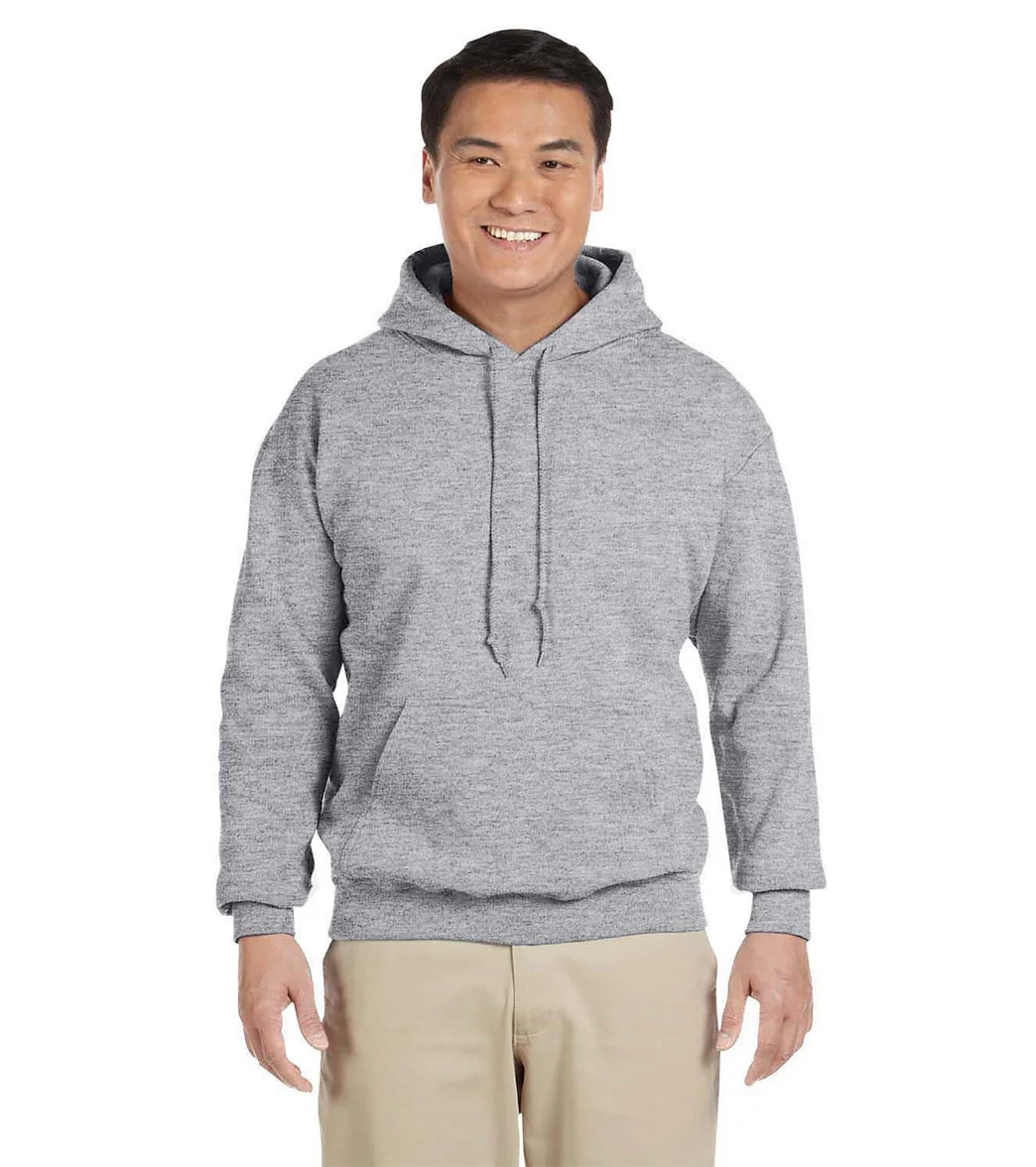 Gildan Unisex Heavy Blend Hoodie Graphite Heather - Image 5