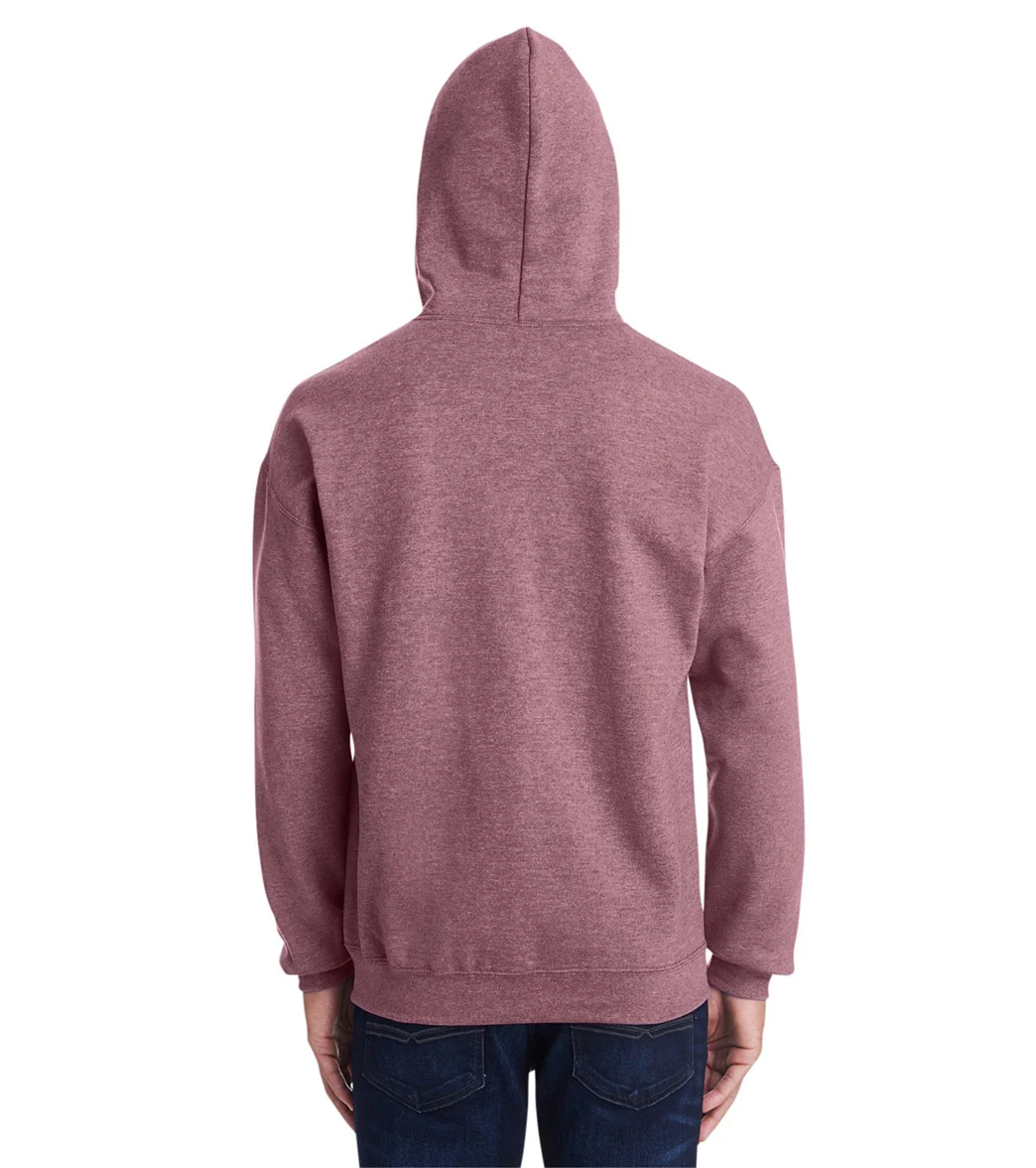 Gildan Unisex Heavy Blend Hoodie Ht Sp Dark Maroon - Image 3
