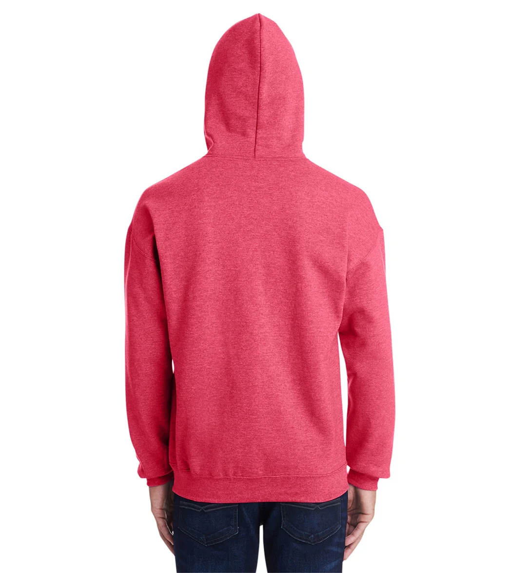 Gildan Unisex Heavy Blend Hoodie Hth Spt Scarlet Red - Image 2