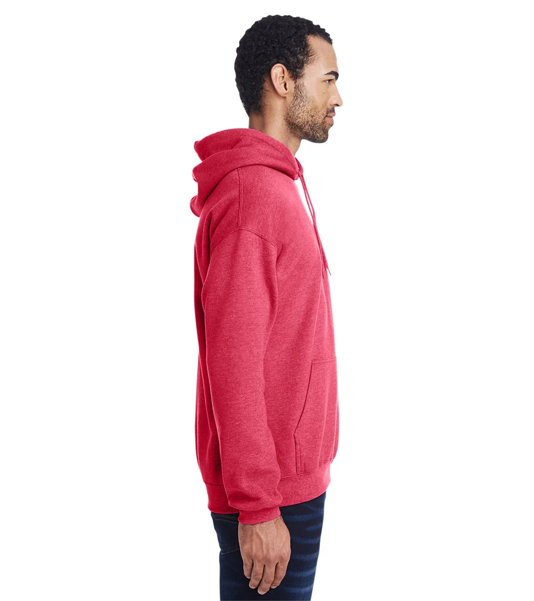 Gildan Unisex Heavy Blend Hoodie Hth Spt Scarlet Red - Image 3
