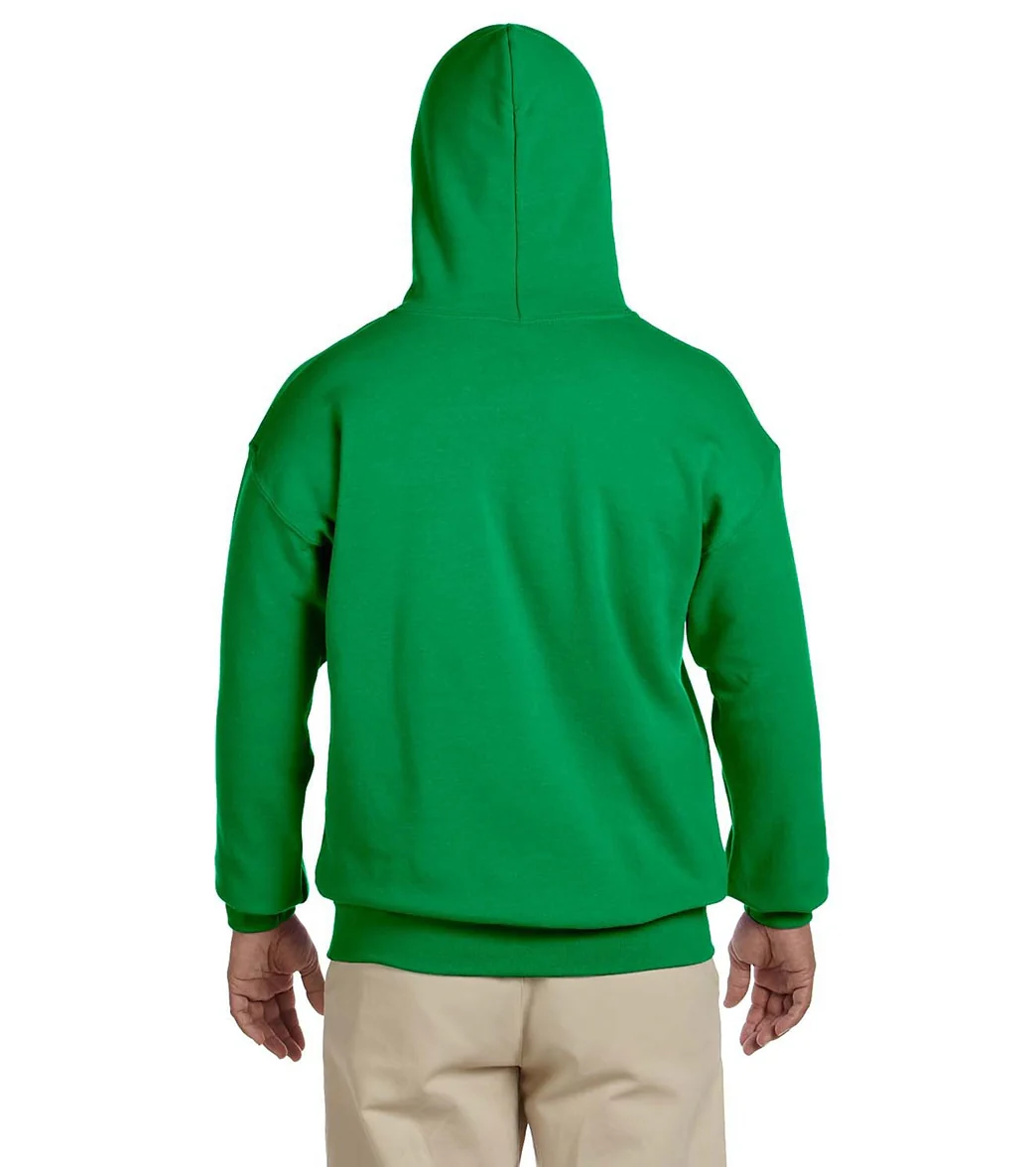 Gildan Unisex Heavy Blend Hoodie Irish Green - Image 3