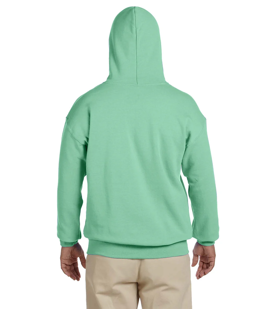 Gildan Unisex Heavy Blend Hoodie Mint Green - Image 3