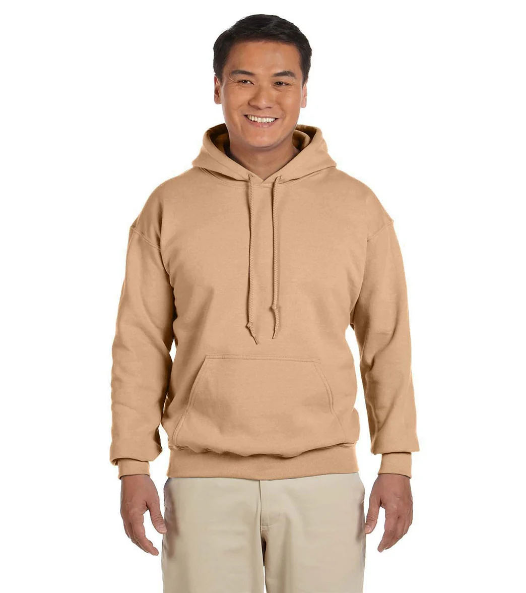 Gildan Unisex Heavy Blend Hoodie Old Gold - Image 5