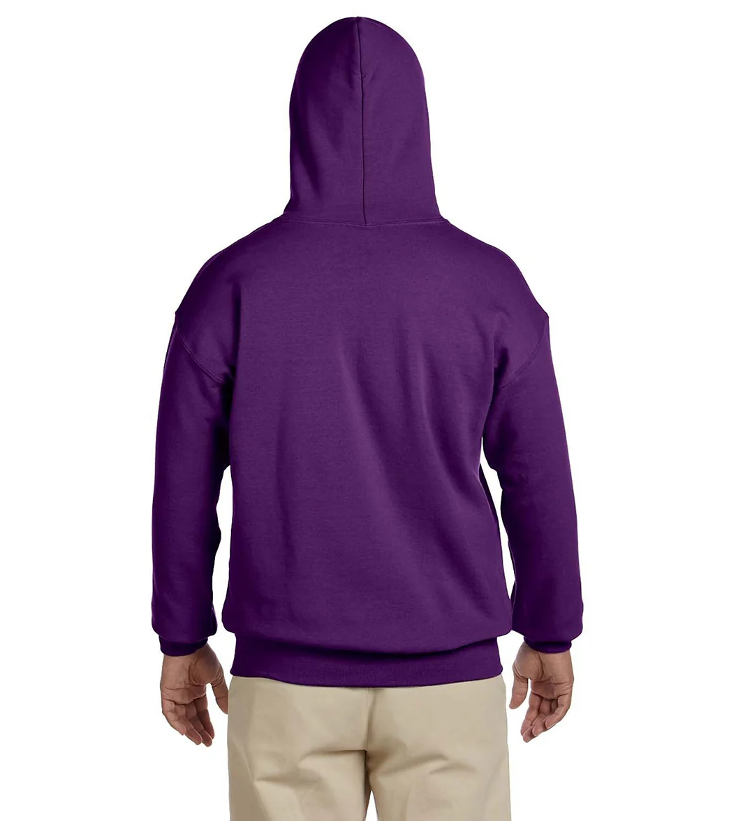 Gildan Unisex Heavy Blend Hoodie Purple - Image 3