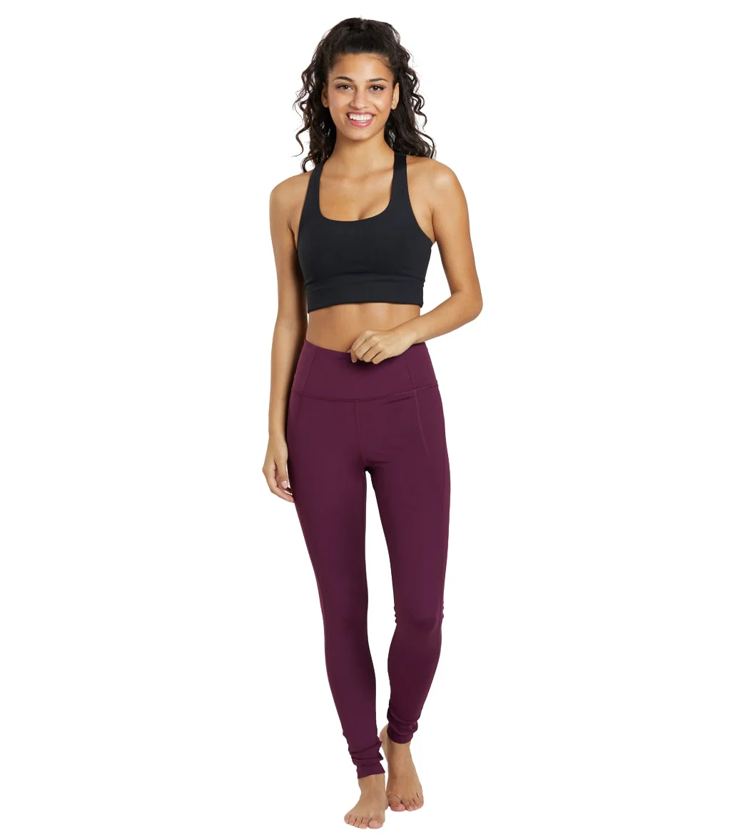 Girlfriend Collective 7/8 Length High Rise Pocket Leggings - Image 11