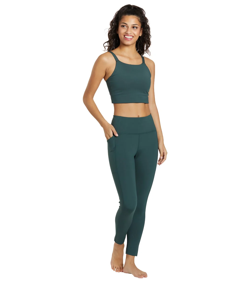 Girlfriend Collective 7/8 Length High Rise Pocket Leggings - Image 18